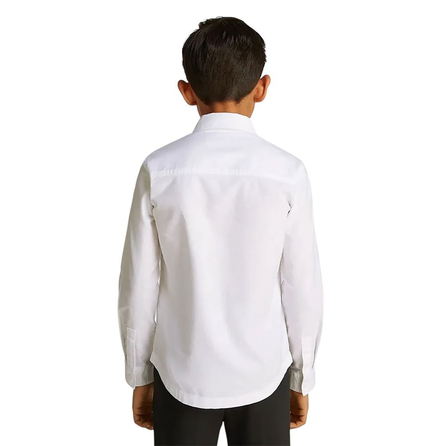 Cotton Oxford camicia a manica lunga da bambino Calvin Klein | CKIB0IB02392YAF